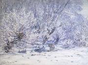 Claude Monet Frost oil painting on canvas